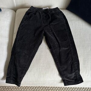 Zara Kids Black Corduroy Pants